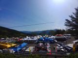 全日本ラリーにコレで行きました。ドコにいるか分かるかなぁ。世界のアライさんの横ですw