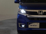 HIDヘッドライト&LEDフォグライトで夜道を明るく照らしてくれるので安心♪