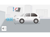 【Honda SENSINGミニ知識】不注意による急発進を防止し注意を喚起する踏み間違い衝突軽減システム『誤発進抑制機能』を搭載!。*車種等、装備の有無があります。
