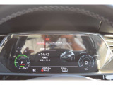 バーチャルコックピット搭載車両は、タコメーター、スピードメーターの拡大、縮小が可能です。