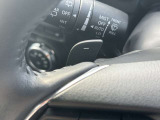 パドルシフト搭載車★ハンドルから手を離さずにシフト操作ができる機能で、スポーティな走りやエコなドライブに適しています!