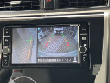 ◆アラウンドビューモニターは目視しにくい車の左下も映像で確認できるので安心です☆
