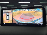 【360&deg;ビューモニター】専用のカメラにより、上から見下ろしたような視点で360度クルマの周囲を確認することができます☆死角部分も確認しやすく、狭い場所での切り返しや駐車もスムーズに行えます。