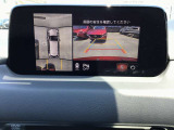 360度で車の周囲が確認できるので安心です☆