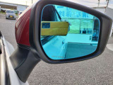 ニスモのブルーミラー付きでオシャレです。