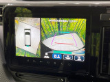 【全方位モニター用カメラ】専用のカメラにより、上から見下ろしたような視点で360度クルマの周囲を確認することができます☆死角部分も確認しやすく、狭い場所での切り返しや駐車もスムーズに行えます。