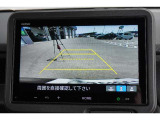 バックモニター付きなので駐車時も安心です☆
