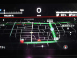 メーター内にナビが表示できます。