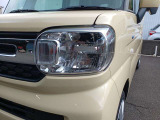 暗い道でも明るいライトでサクサク運転できますよ!
