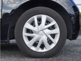 【ホイールキャップ】車に良く似合う純正ホイールキャップが装備されています。ノーマルタイヤ、スタッドレスタイヤもホンダカーズ総社にお任せください。
