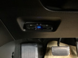 ビルトインタイプのETCで見た目もスッキリ。高速道路の利用にとても便利です。