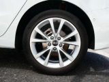 【アルミホイール】アルミホイール 5Vスポークデザイン 8J&times;17+225/45 R17タイヤ(左後)