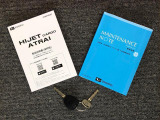 メンテナンスノート(保証書)・各種取り扱い説明書を完備しており安心です。