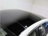 車両のルーフ全体に広がる大型ガラスパネルを採用しております。