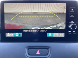 リヤカメラ表示時では視点を変更することもできます。