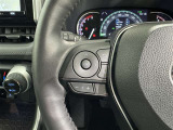 ステアリングスイッチ装備!運転しながら手元でオーディオの操作などができます。