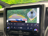 【パノラミックビューモニター】専用のカメラにより、上から見下ろしたような視点で360度クルマの周囲を確認することができます☆死角部分も確認しやすく、狭い場所での切り返しや駐車もスムーズに行えます。