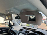 運転席&助手席バニティミラー付きサンバイザー