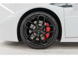 STEEL BRAKE with red painted brake calipers