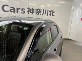 ドアバイザーで雨の日も安心です