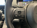ハンドルにオーディオの操作スイッチが装備されています!ハンドルから手を離さず操作できるのでとっても安全です!