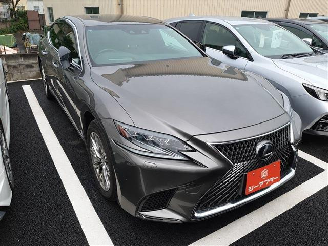 LS 500h エグゼクティブ 禁煙車 純正12型ナビ マークレビンソン