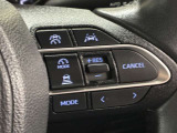 クルーズコントロール装備 アクセルを踏むことなく車速を一定キープ。高速道路も楽々走行出来ます。
