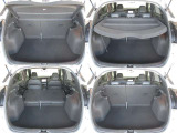 ■トノカバー付きラゲッジ。不要であれば外せます。■後席を前に倒せば広い荷室が出来るので大きな荷物の載せる事が出来ます。