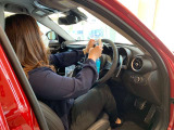 展示車両は全車アルコール消毒をしております!