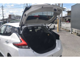 大きな荷物もスムーズに積載できる広い開口部