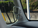 サイドビューサポートミラー。停車時や発進時、対向車とのすれ違いや路肩に寄せるときなど、車両左側前方を確認するときに役立ちます。