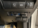 ビルトインタイプのETCで見た目もスッキリ。高速道路の利用にとても便利です。