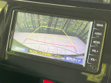 【バックカメラ】駐車時に後方がリアルタイム映像で確認できます。大型商業施設や立体駐車場での駐車時や、夜間のバック時に大活躍!運転スキルに関わらず、今や必須となった装備のひとつです!