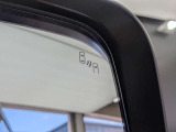 ブラインドスポットで死角に入った後方車両を検知してくれます。