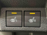 寒い日のドライブを快適にする運転席&助手席シートヒーターが付いてます