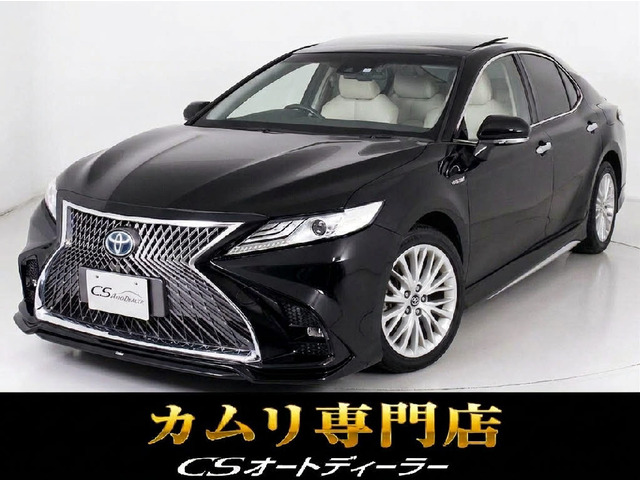 カムリ 2.5 G レザーパッケージ パノラマルーフ 本革 レーダーC BSM LED