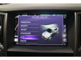 【ドライブモードセレクター】PERSONAL・SPORT・SPORT+ ・STANDARD・ECO・SNOWの5種類から選択可能。