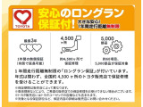 ロングラン保証付き。トヨタのお店で中古車をお買い上げいただいたお客様に安心で快適なカーライフをお約束する。1年間の保証です。