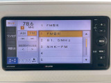 ラジオお聴きいただけます。AM・FM切り替え可能です。