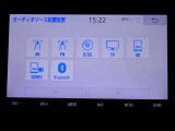 Bluetoothが付いて、オーディオメディアとの接続が出来ます。