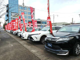 100台の大型展示場!展示場にないお車も全国よりお探しいたします!