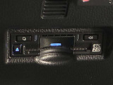 高速道路などで便利なETCも付いています。ゲートの通過もスムーズです。 ETCカードを忘れずに!