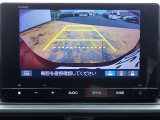 ◆【リアカメラ】が装着されています。リバースに入れるだけで映ります。後方の安全確認や、狭い駐車場での車庫入れ、雨の日や夜間など視界の悪い時に便利です。安全にバックする為には欠かせない装備です。