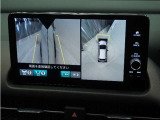 ◆マルチビューカメラシステム◆運転席から見づらい前後左右を、ナビ画面の映像で確認。見通しの悪い交差点や狭い道でのすれ違い、駐車などをサポートします。
