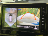 【マルチアラウンドモニター】専用のカメラにより、上から見下ろしたような視点で360度クルマの周囲を確認することができます☆死角部分も確認しやすく、狭い場所での切り返しや駐車もスムーズに行えます。