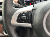 ステアリングから手を離さず、運転に集中したままオーディオ等の操作ができます。