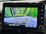【バックカメラ】駐車時に後方がリアルタイム映像で確認できます。大型商業施設や立体駐車場での駐車時や、夜間のバック時に大活躍!運転スキルに関わらず、今や必須となった装備のひとつです!
