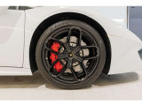 STEEL BRAKE with red painted brake calipers