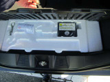 タイヤパンク修理キットが装備されています。もしもの時にあると安心です。