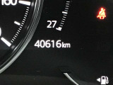 現在の走行距離です。